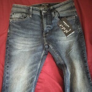 Kenneth Cole Men's 32x30 low impact denim skinny jeans